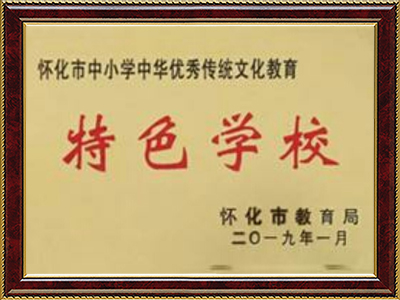 怀化市特色学校